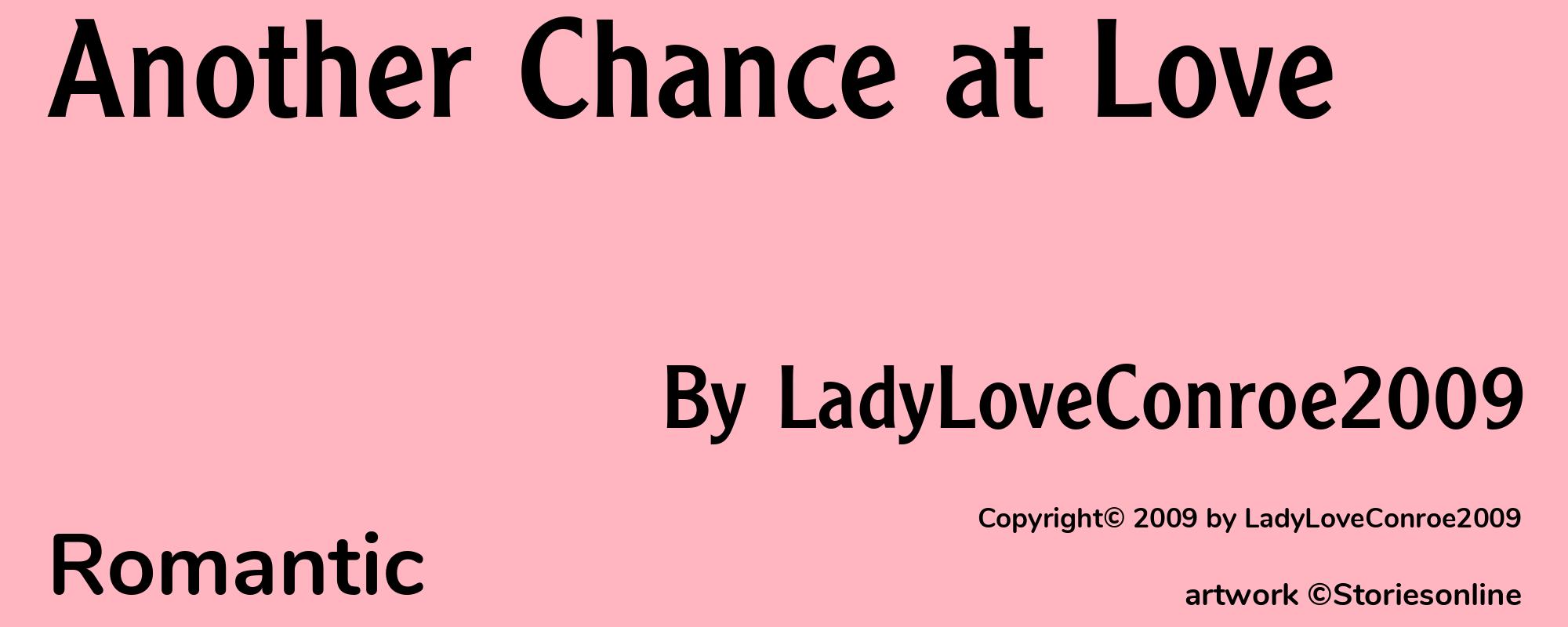 Another Chance at Love - Cover
