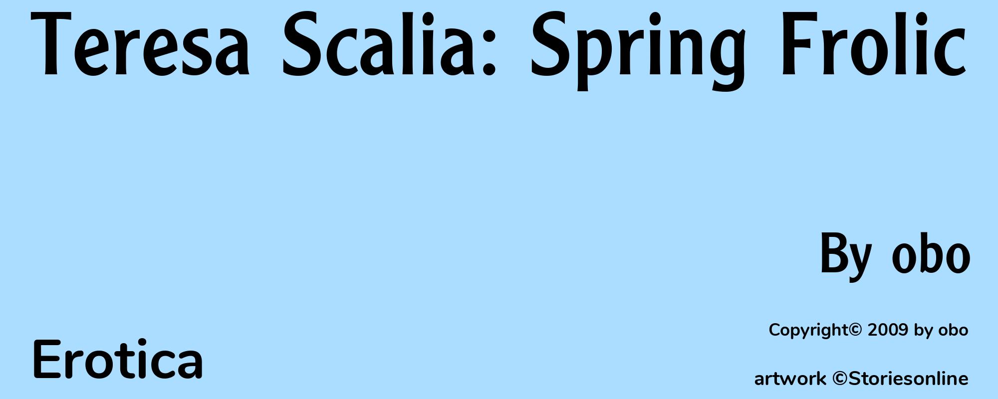 Teresa Scalia: Spring Frolic - Cover