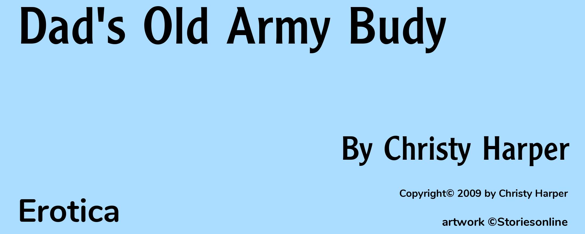 Dad's Old Army Budy  - Cover