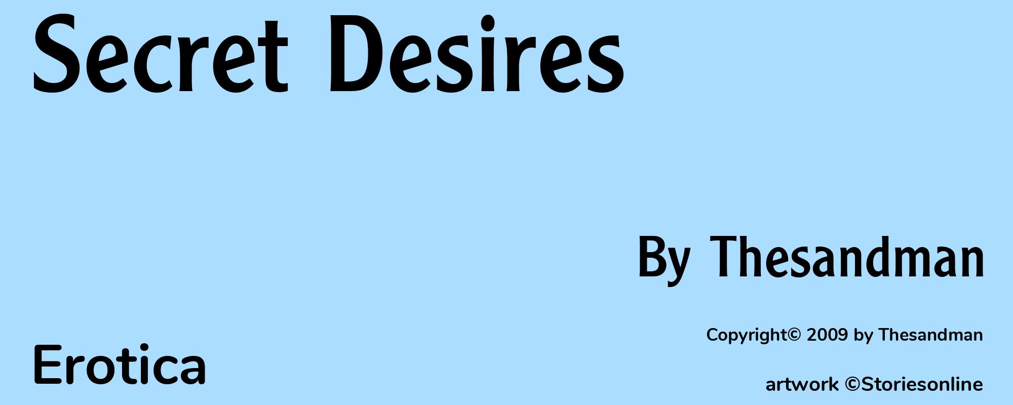 Secret Desires - Cover