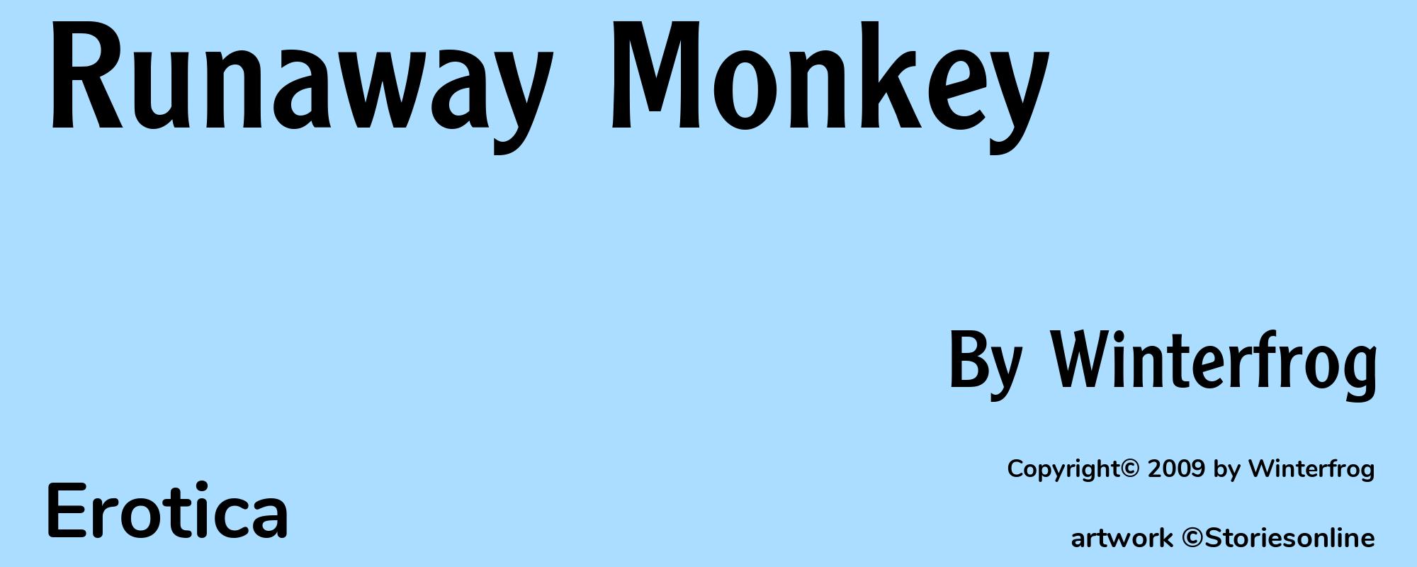 Runaway Monkey - Cover