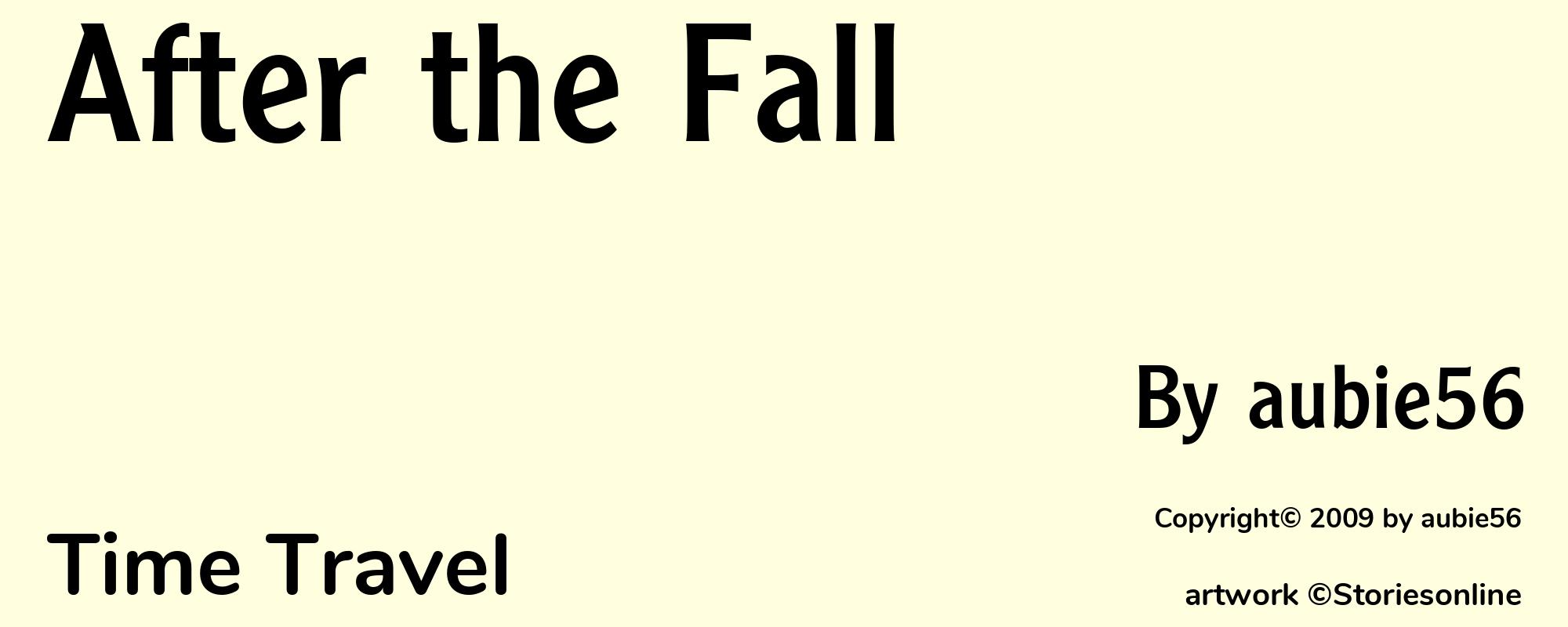 After the Fall - Cover