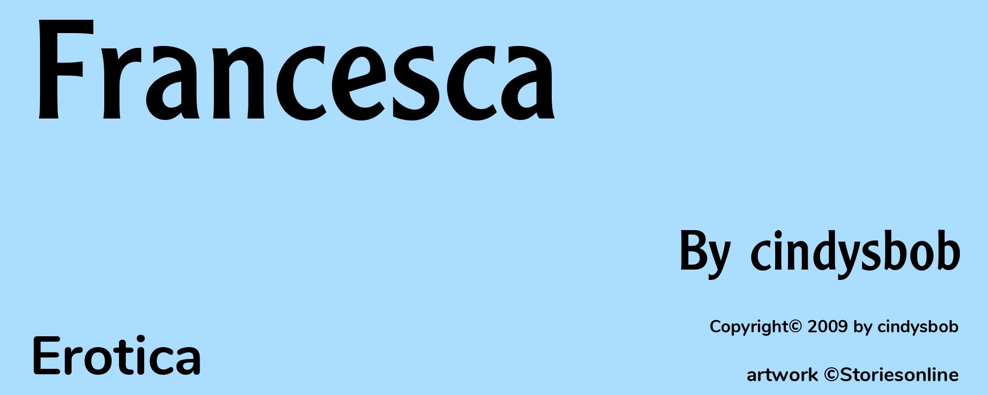 Francesca - Cover