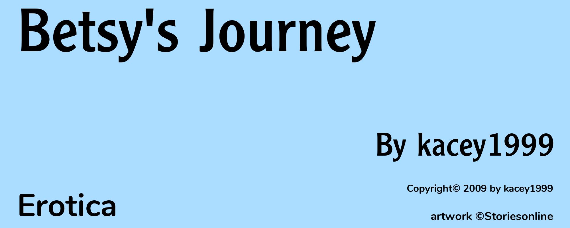 Betsy's Journey - Cover