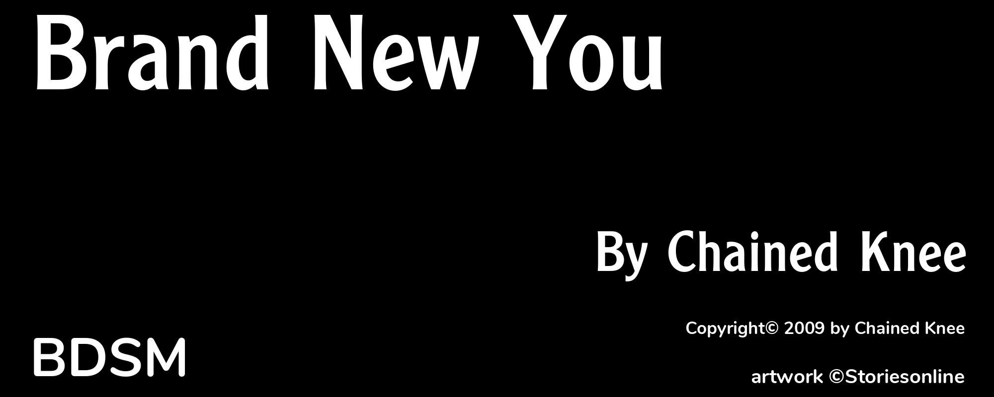 Brand New You - Cover