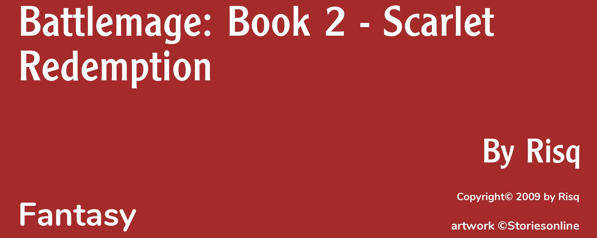 Battlemage: Book 2 - Scarlet Redemption - Cover