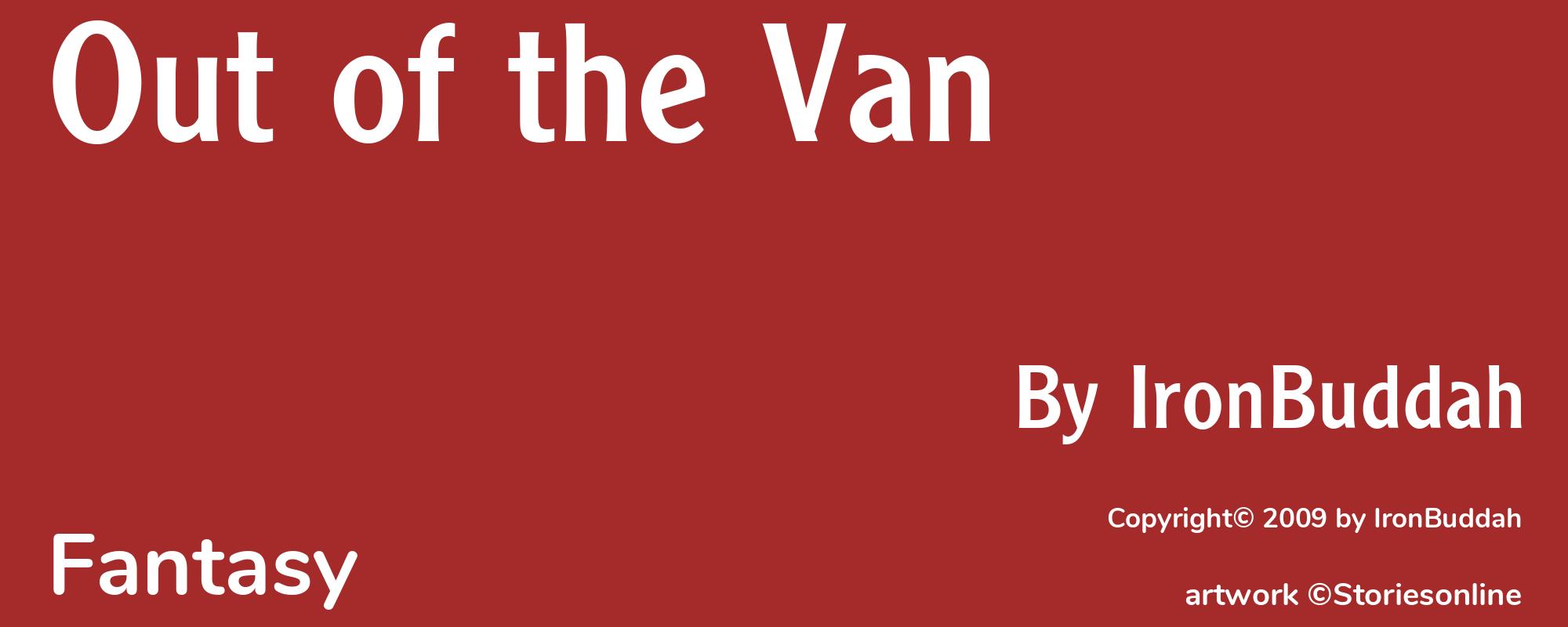 Out of the Van - Cover