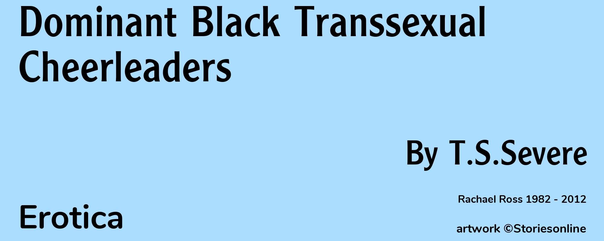 Dominant Black Transsexual Cheerleaders - Cover