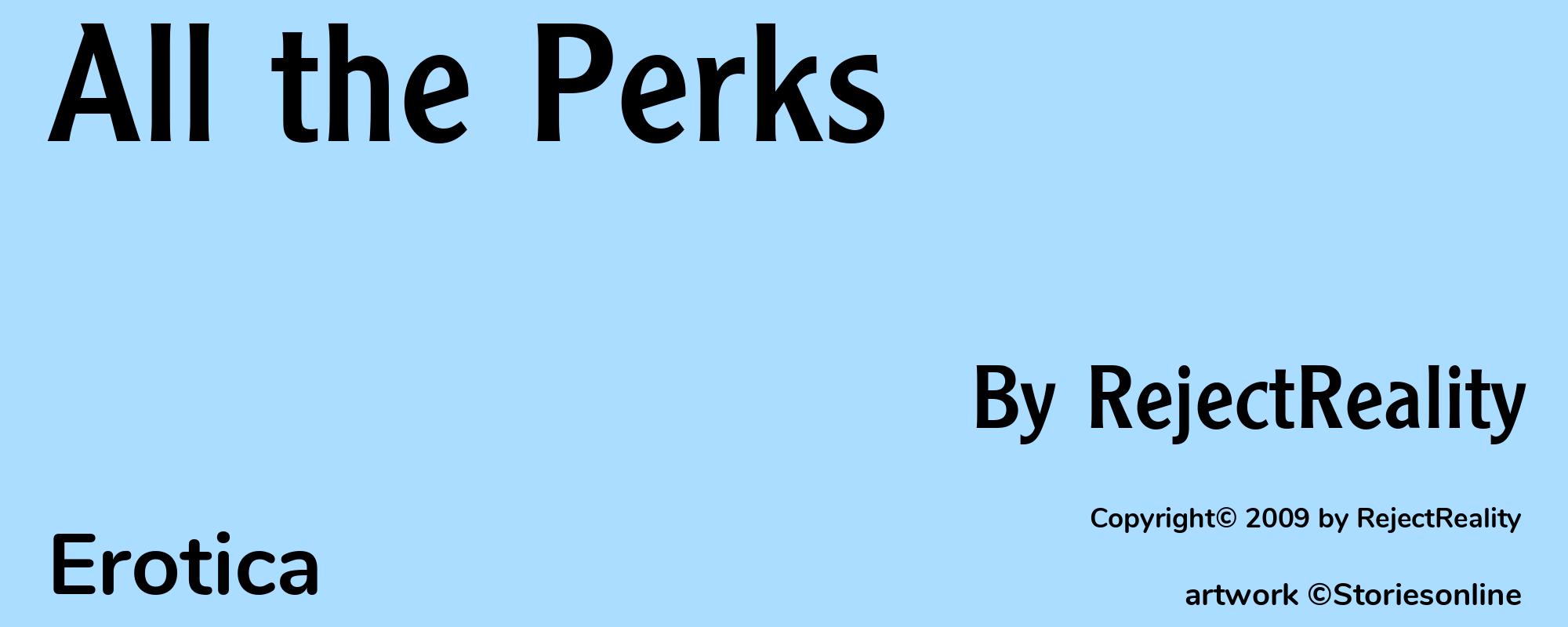 All the Perks - Cover