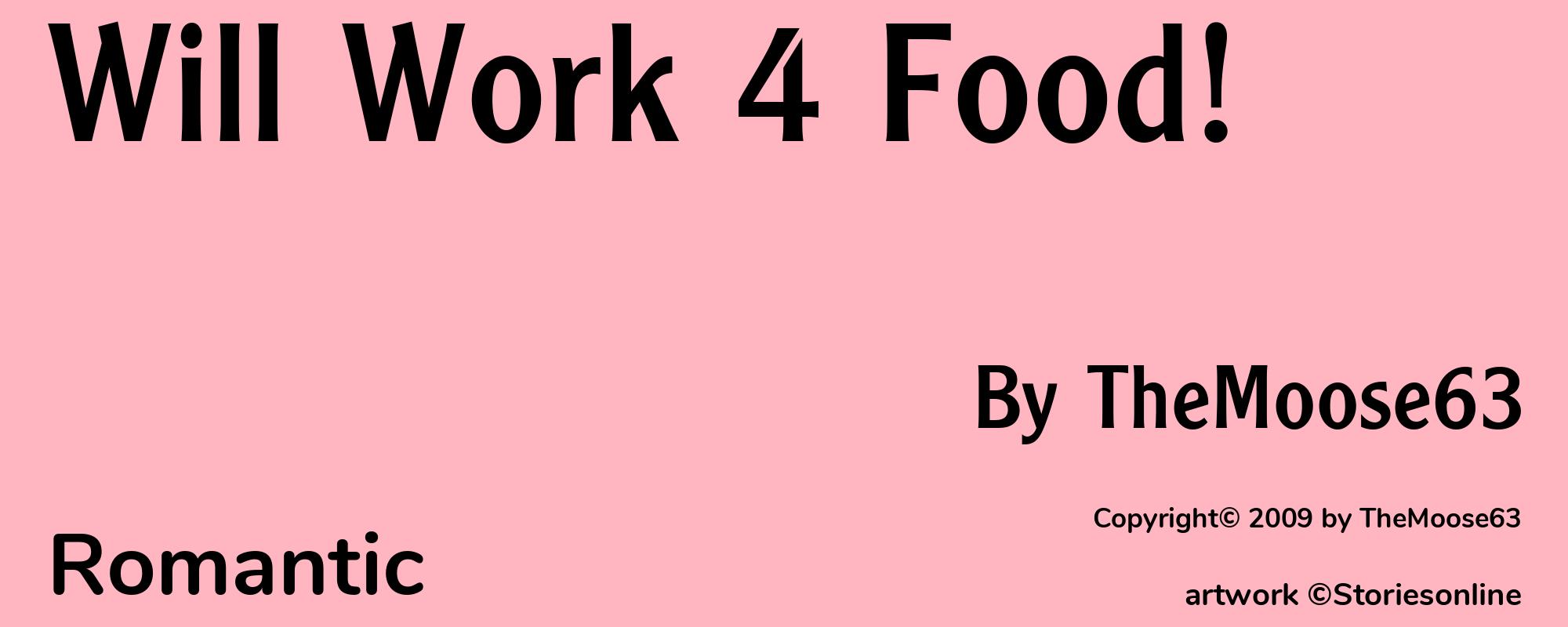 Will Work 4 Food! - Cover