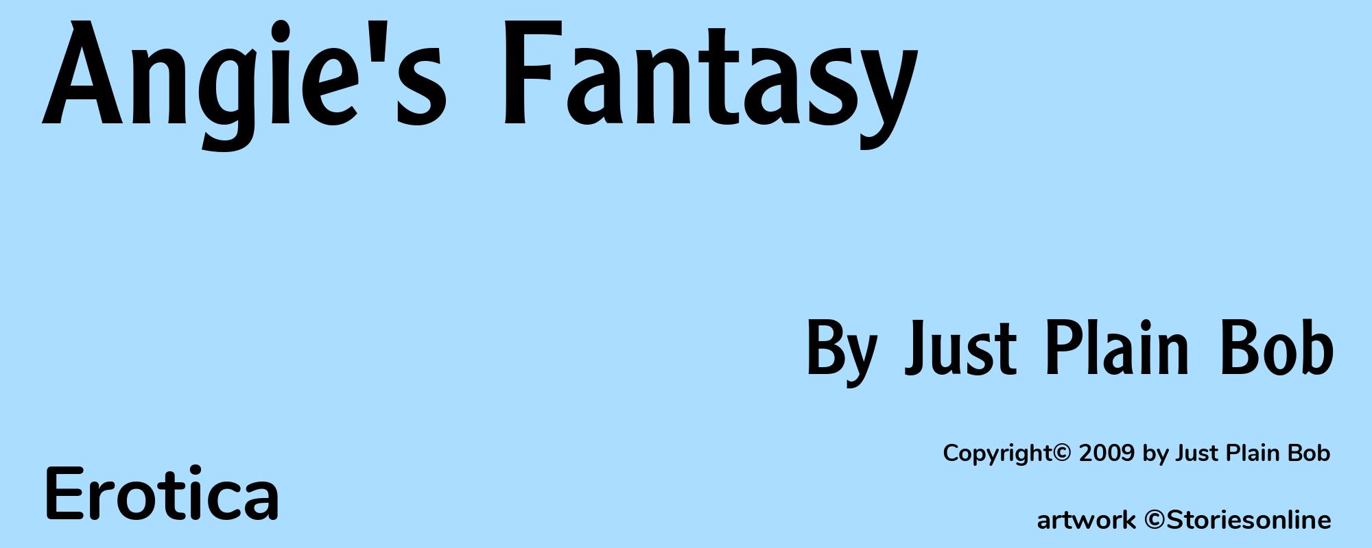 Angie's Fantasy - Cover