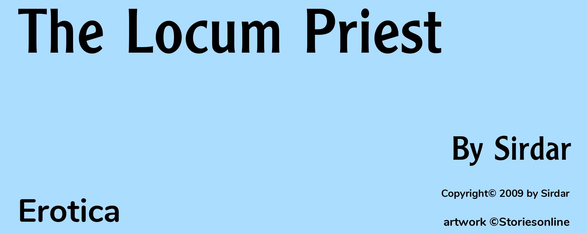 The Locum Priest - Cover