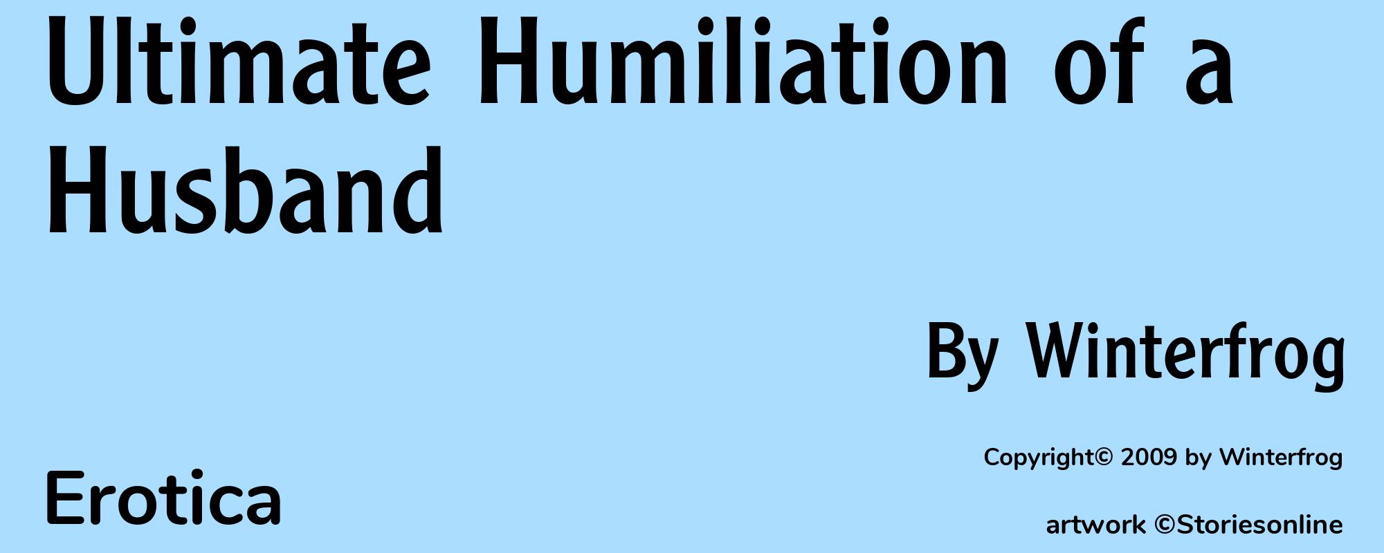 Ultimate Humiliation of a Husband - Cover