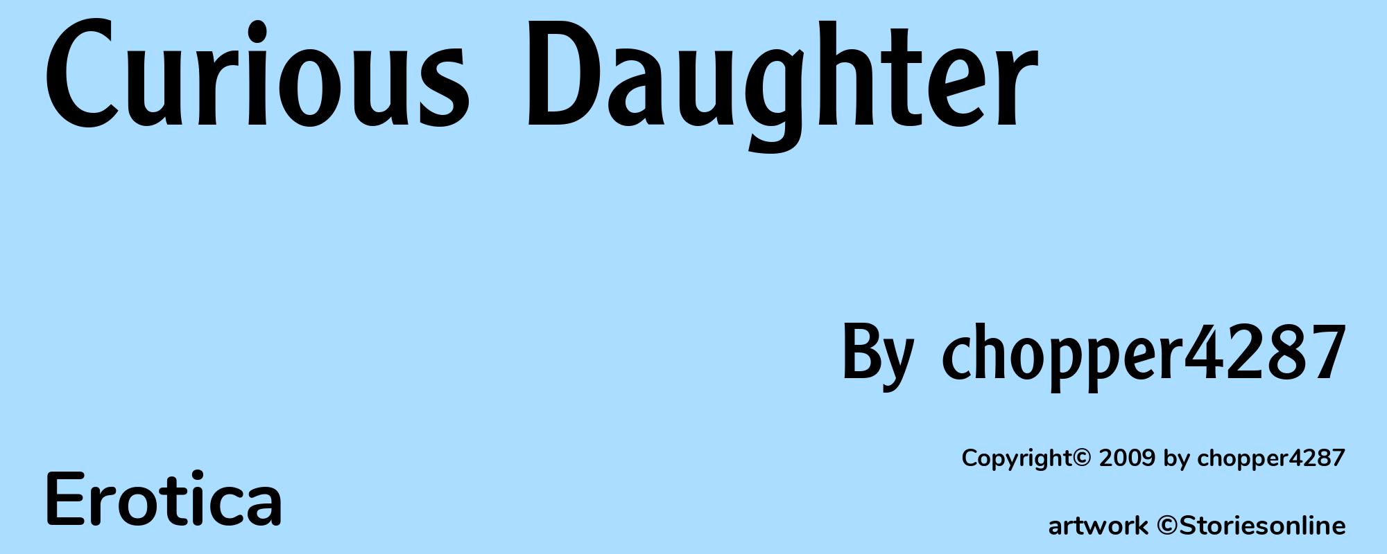 Curious Daughter - Cover