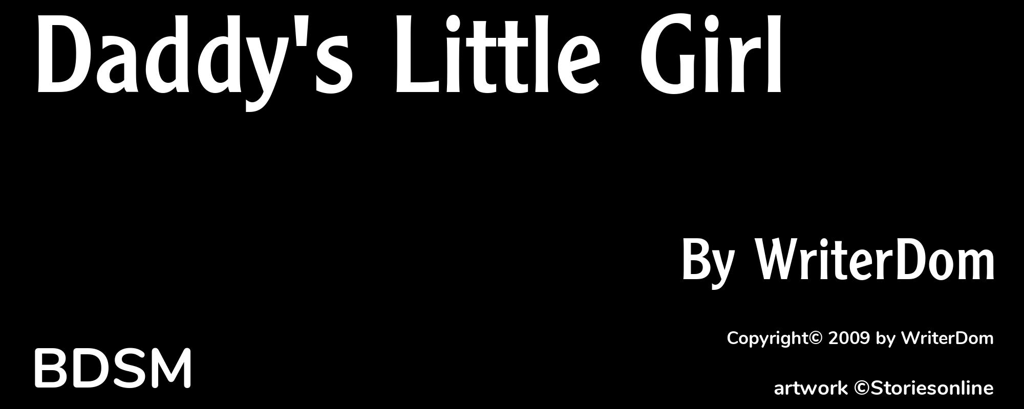 Daddy's Little Girl - Cover