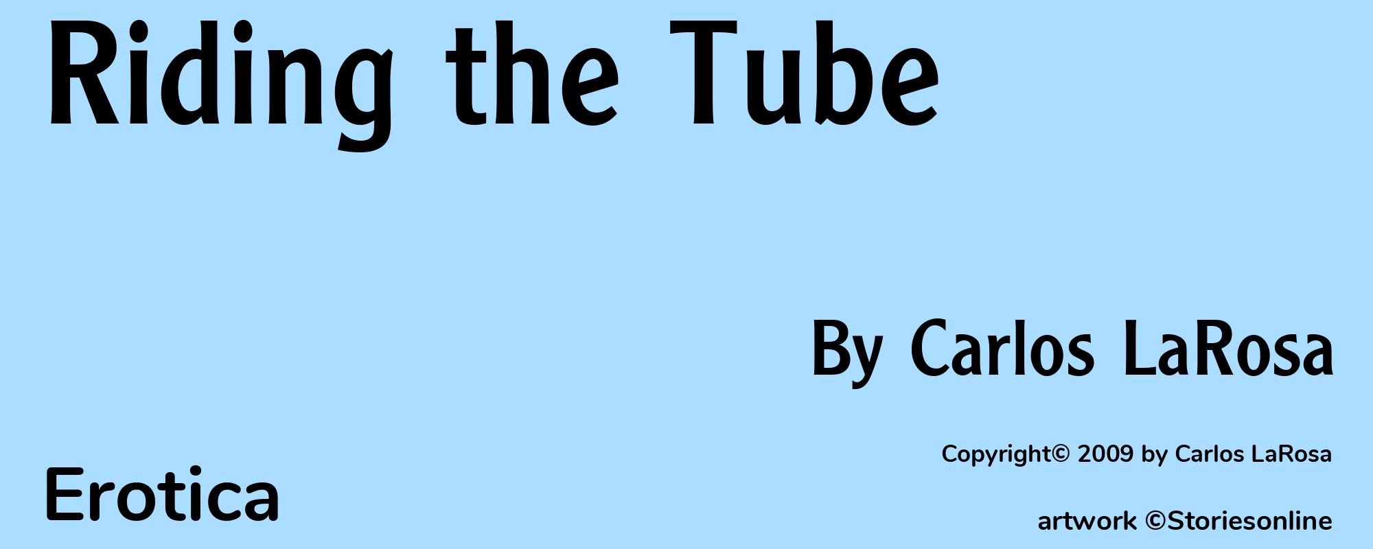 Riding the Tube - Cover