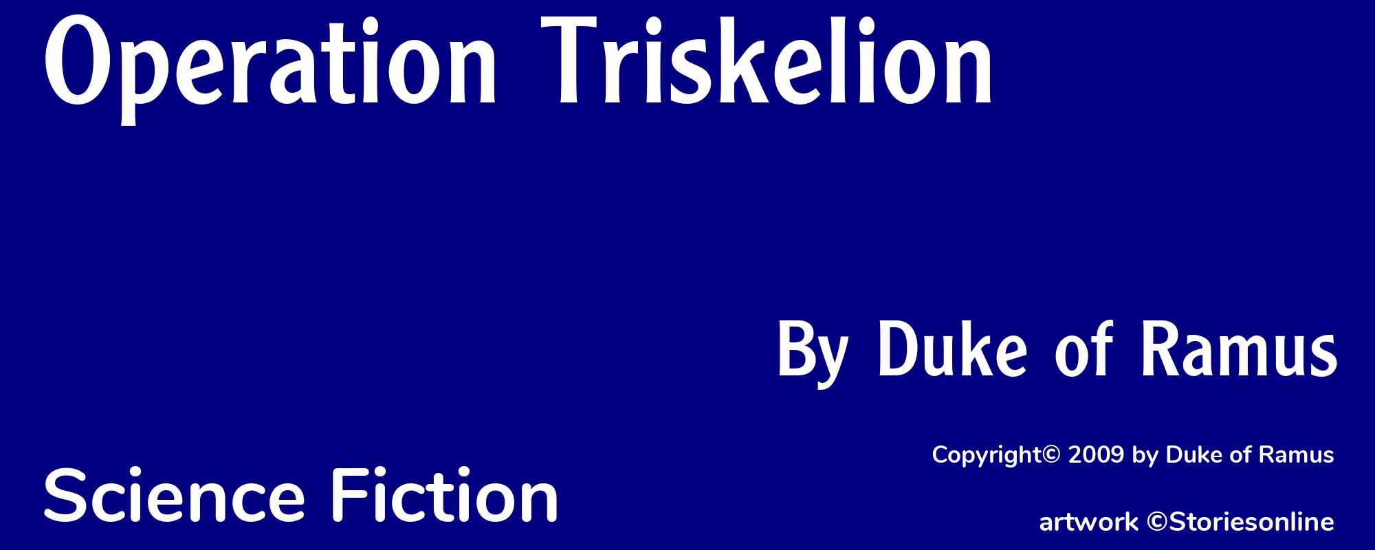 Operation Triskelion - Cover