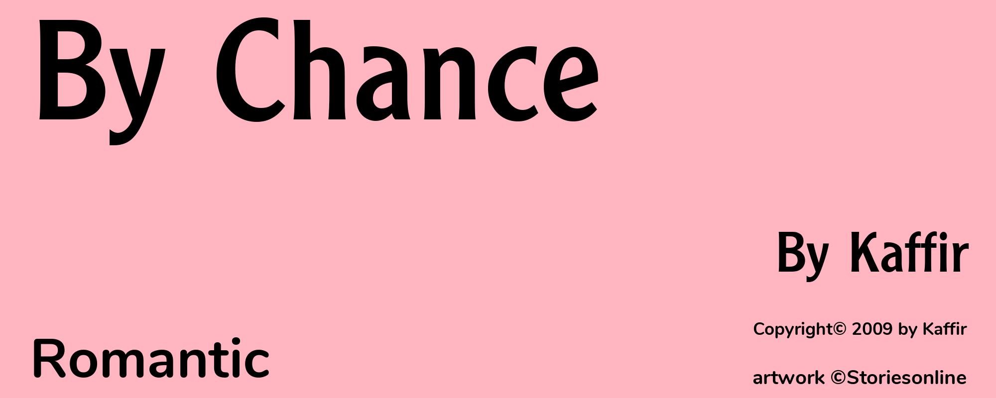 By Chance - Cover