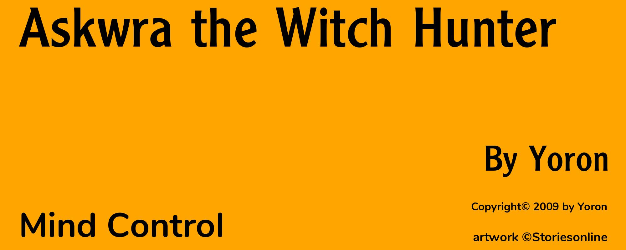 Askwra the Witch Hunter - Cover