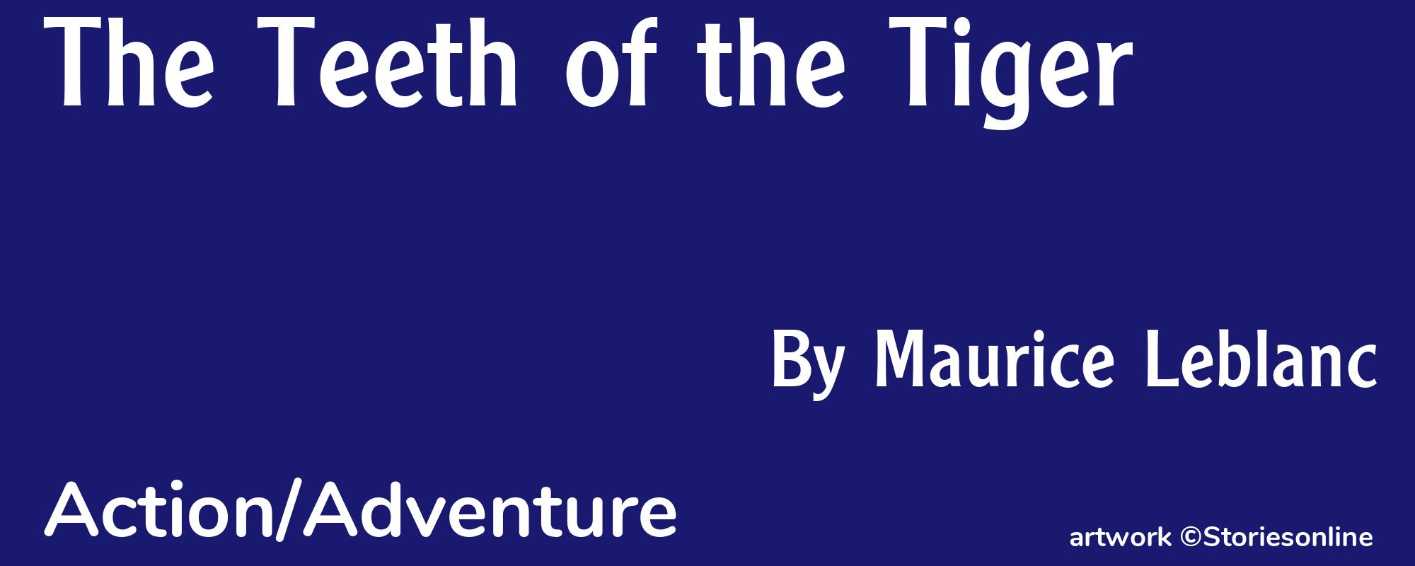 The Teeth of the Tiger - Cover