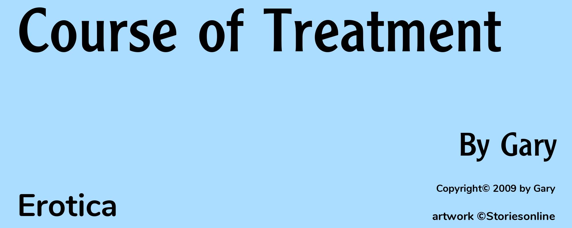 Course of Treatment - Cover