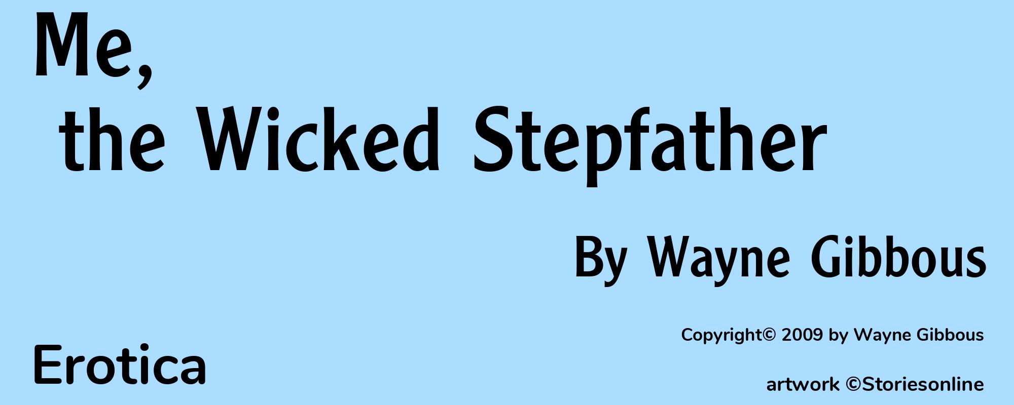 Me, the Wicked Stepfather - Cover