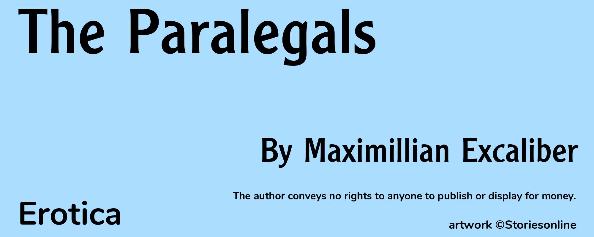 The Paralegals - Cover