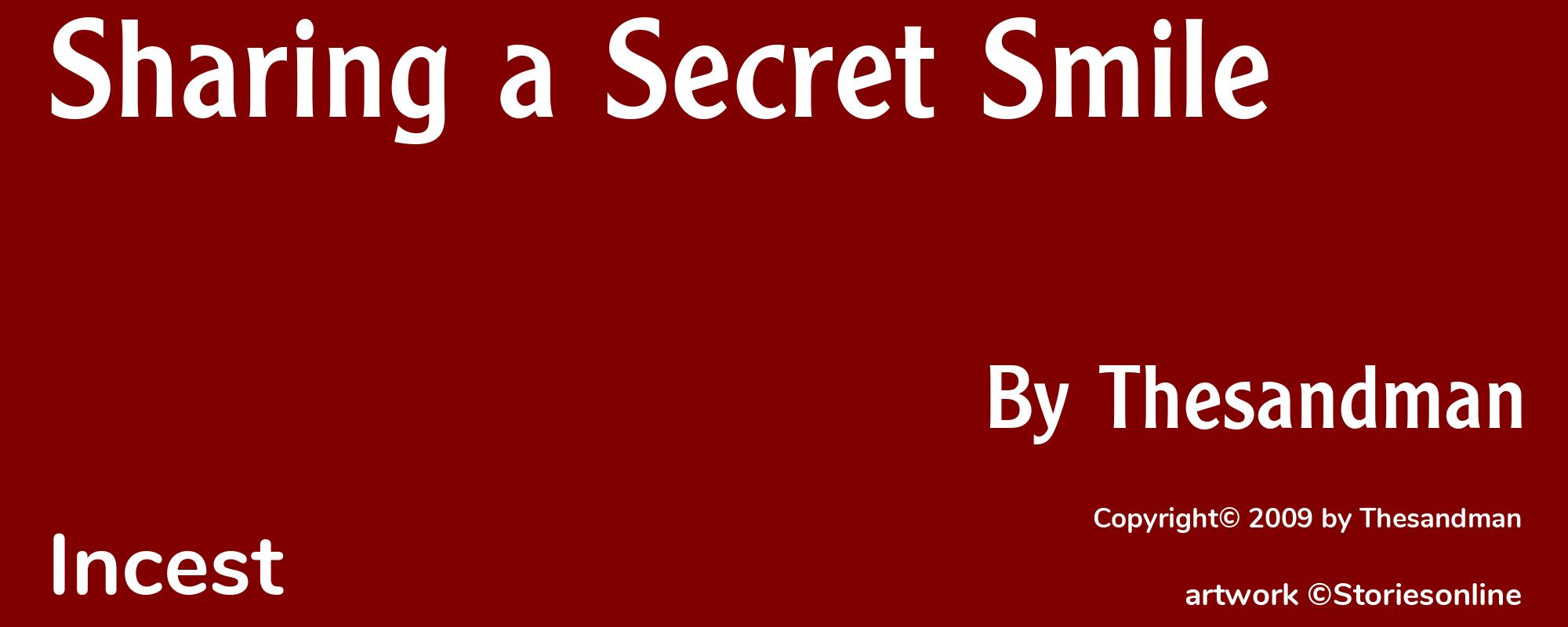 Sharing a Secret Smile - Cover