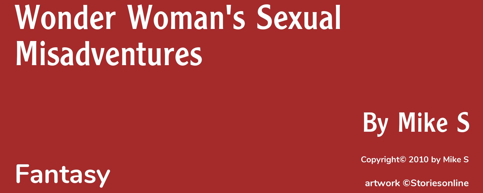 Wonder Woman's Sexual Misadventures - Cover