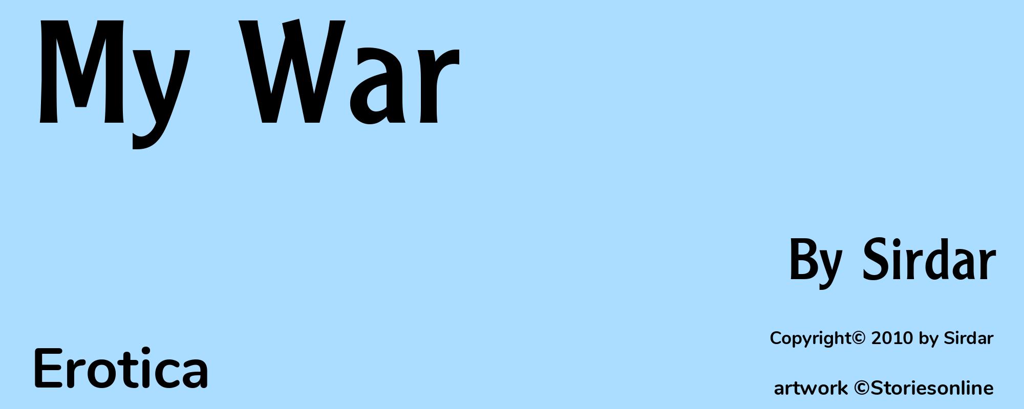 My War - Cover