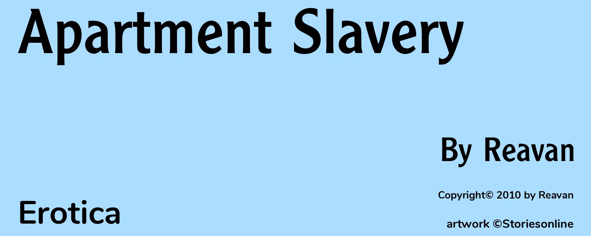 Apartment Slavery - Cover