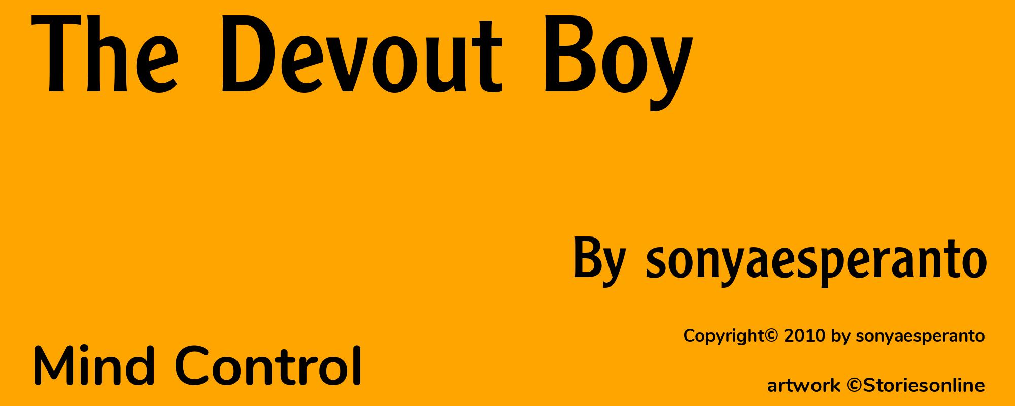 The Devout Boy - Cover
