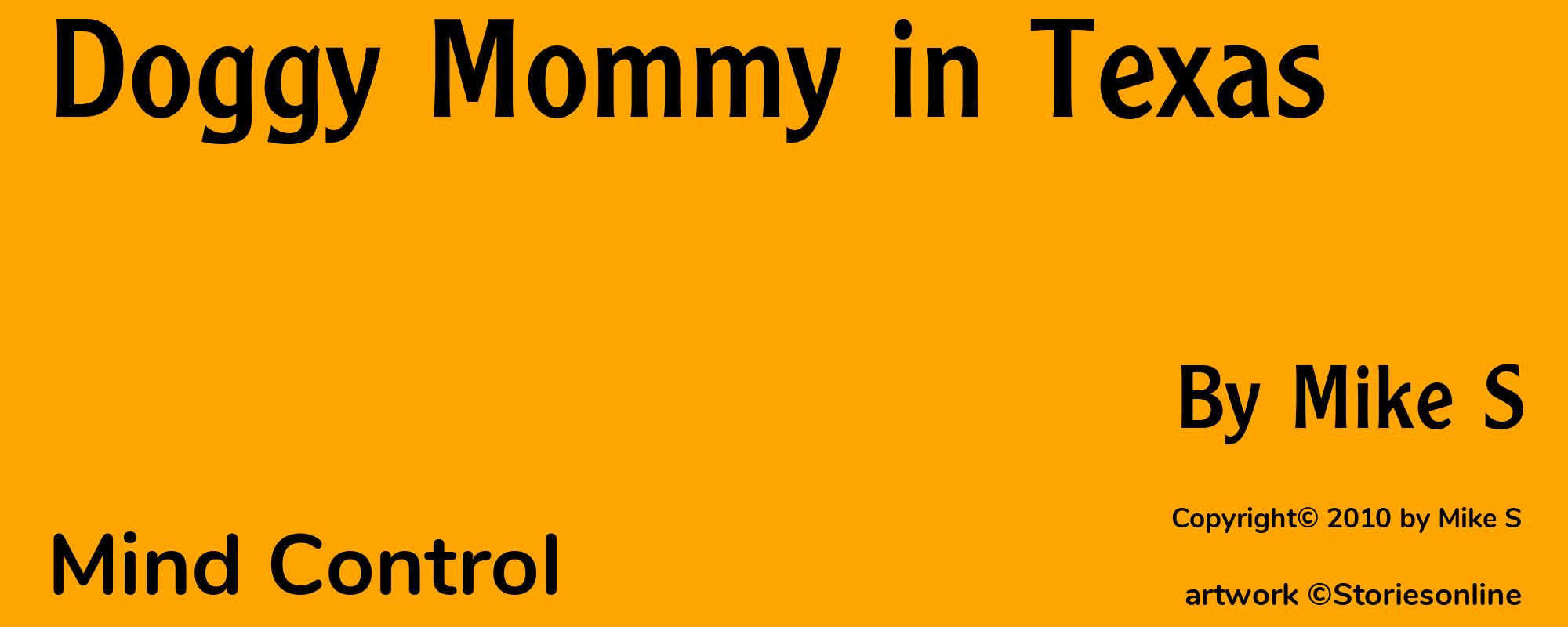 Doggy Mommy in Texas - Cover