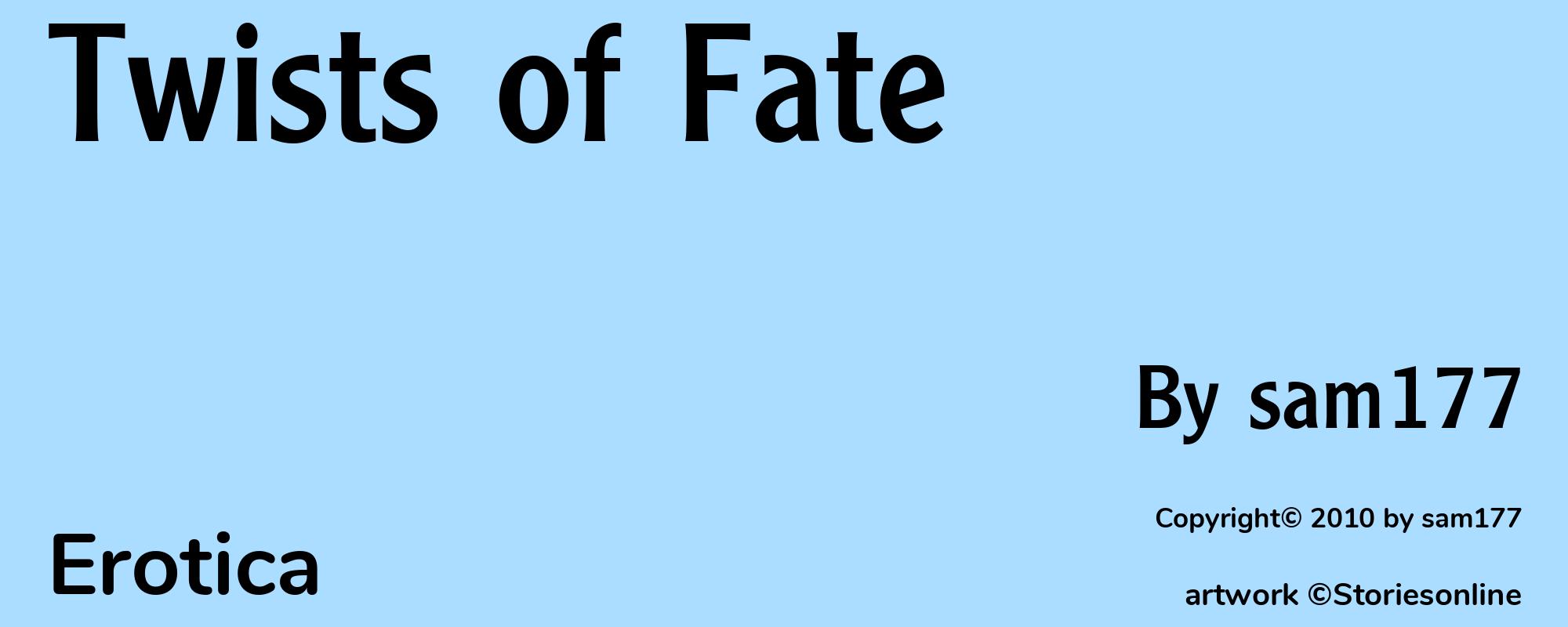 Twists of Fate - Cover