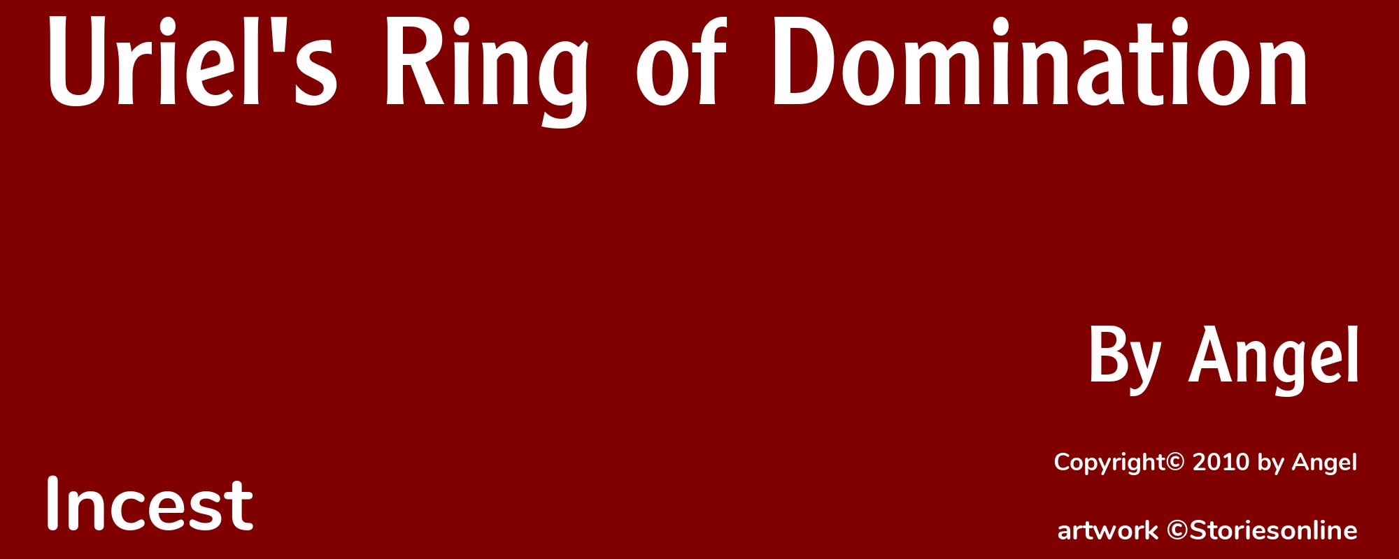 Uriel's Ring of Domination - Cover