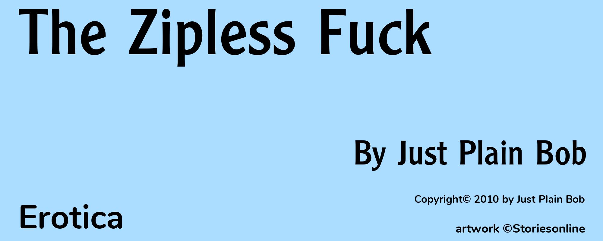 The Zipless Fuck - Cover