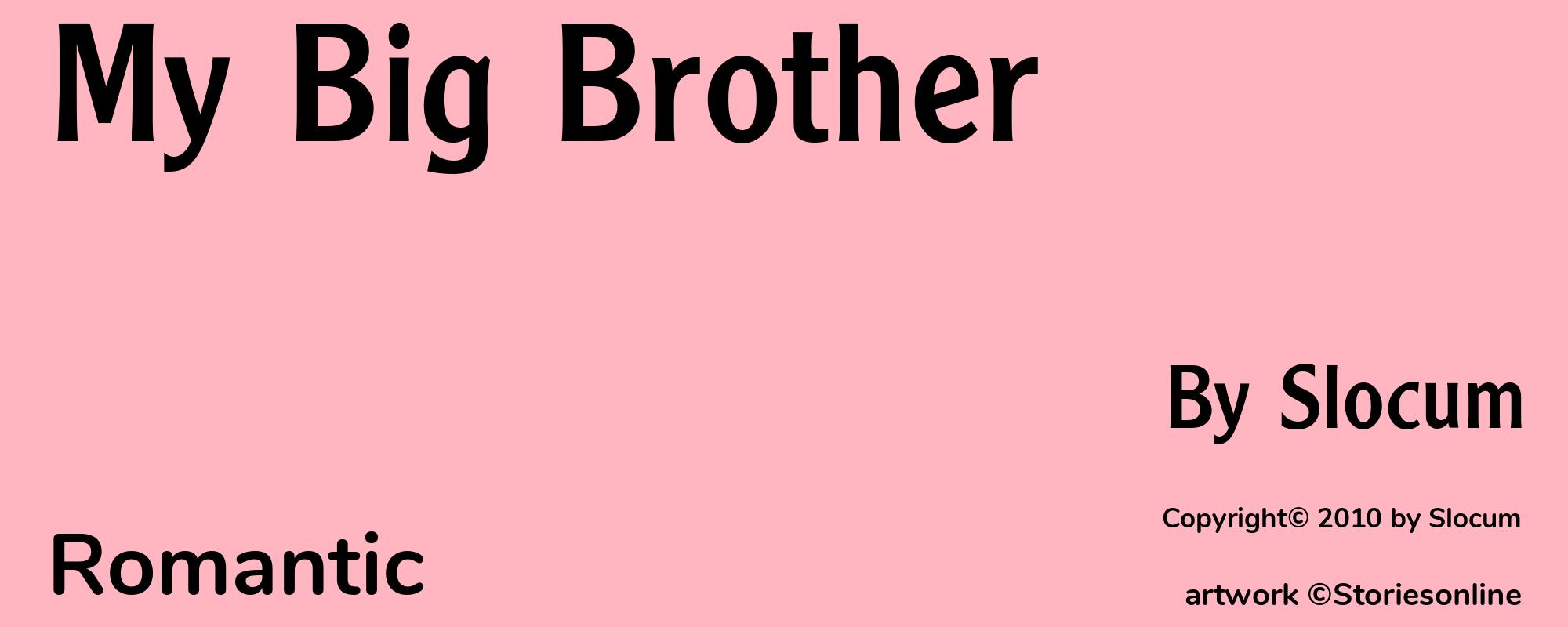 My Big Brother - Cover