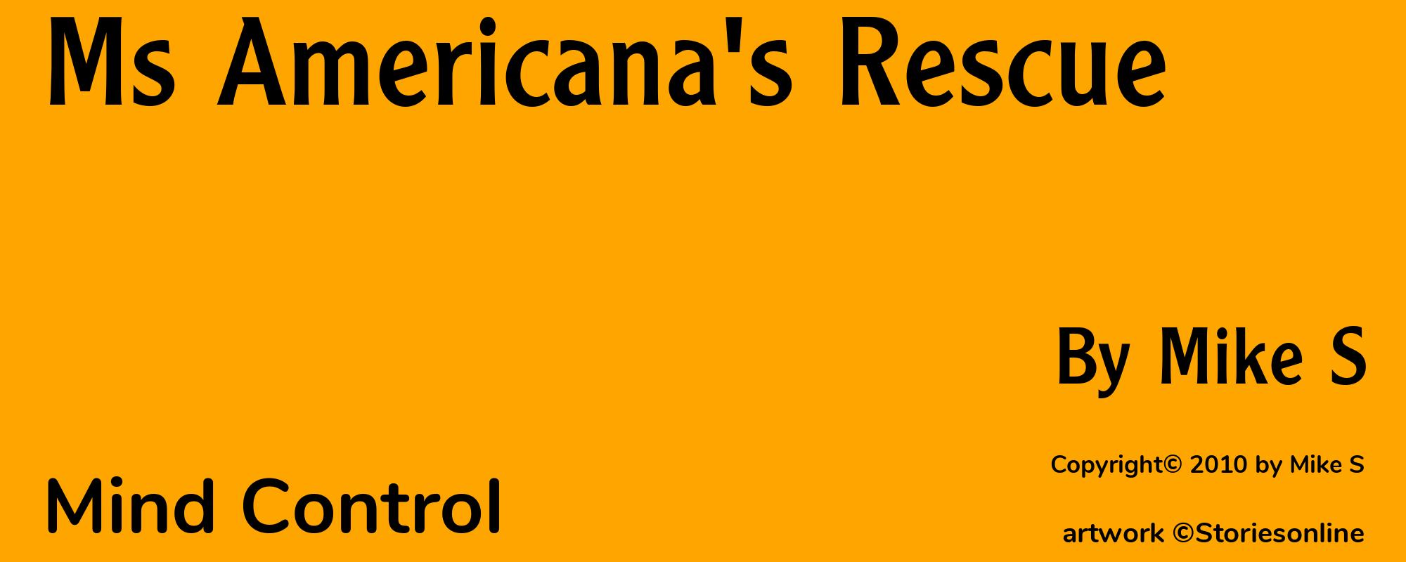 Ms Americana's Rescue - Cover