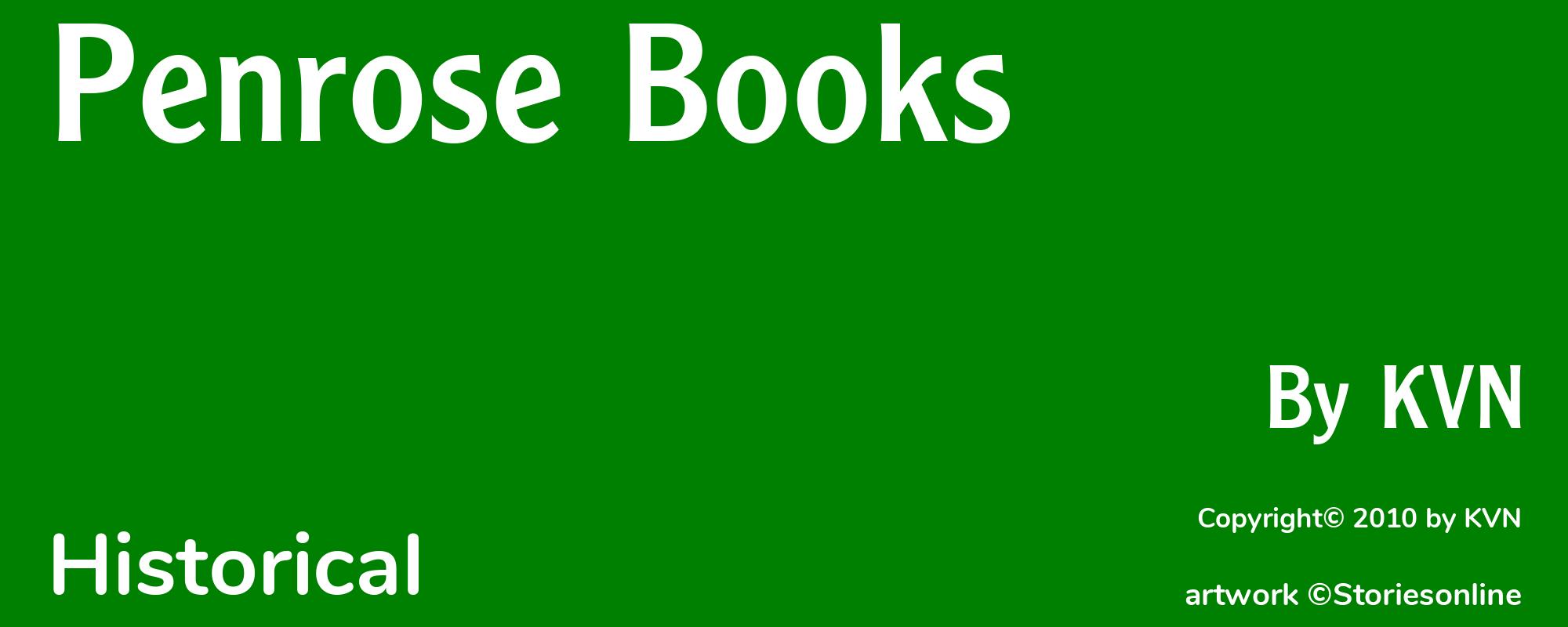 Penrose Books - Cover
