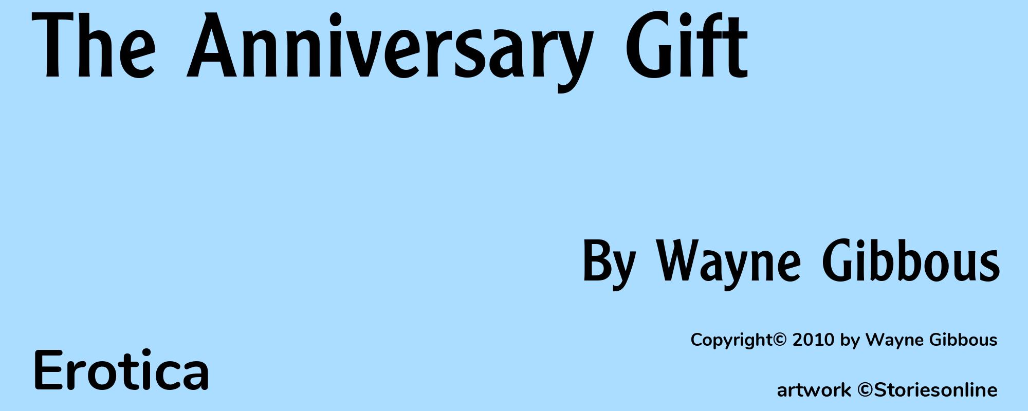 The Anniversary Gift - Cover