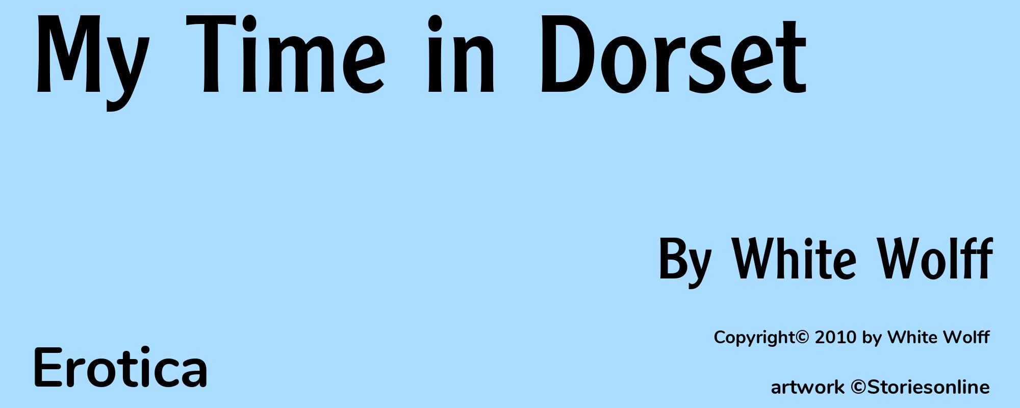My Time in Dorset - Cover