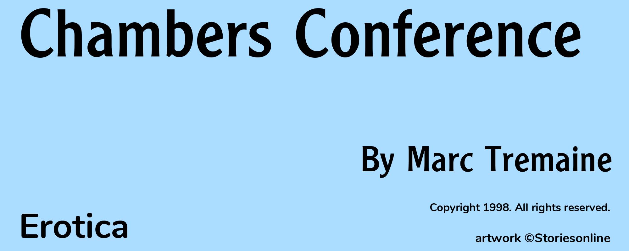 Chambers Conference - Cover
