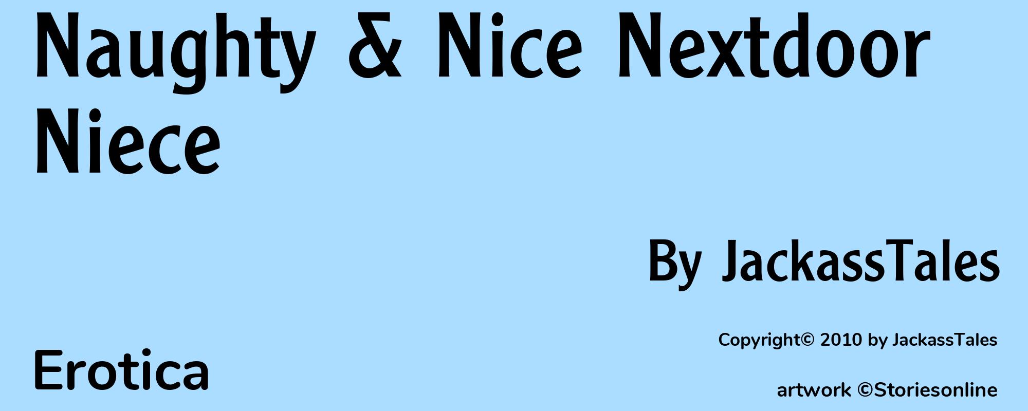 Naughty & Nice Nextdoor Niece - Cover