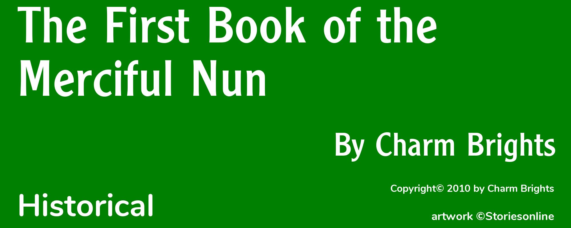 The First Book of the Merciful Nun - Cover
