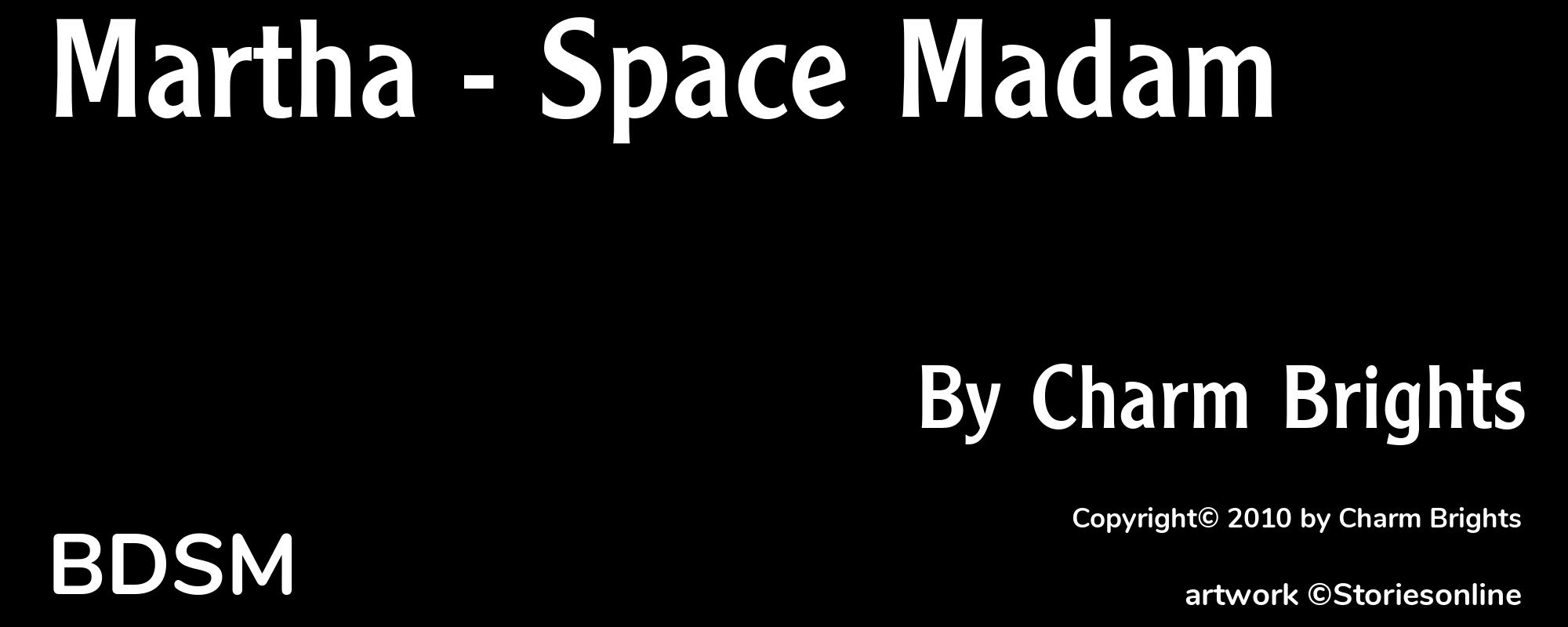 Martha - Space Madam - Cover