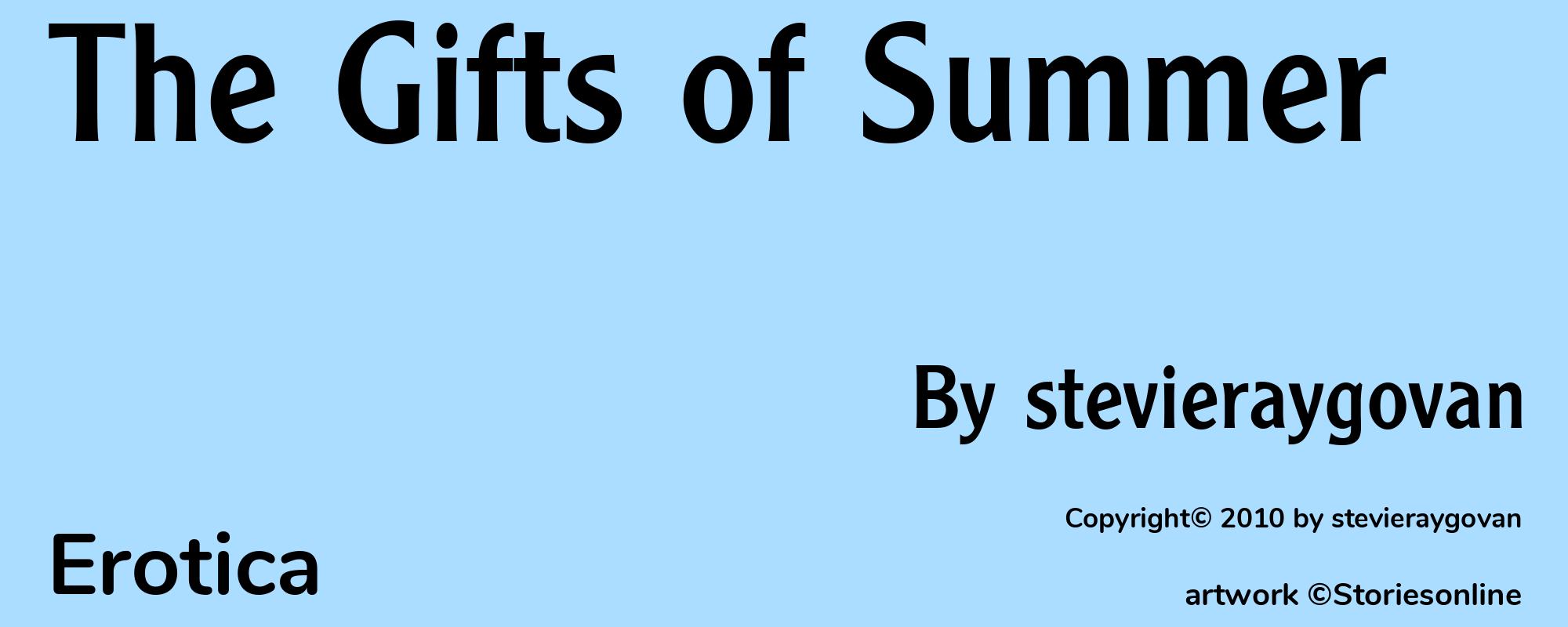 The Gifts of Summer - Cover