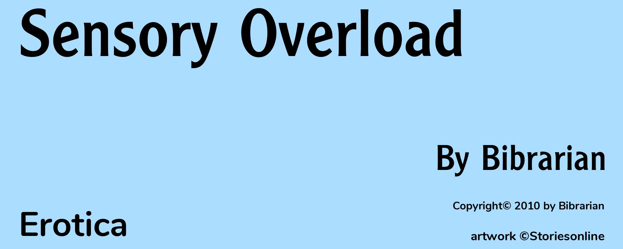 Sensory Overload - Cover