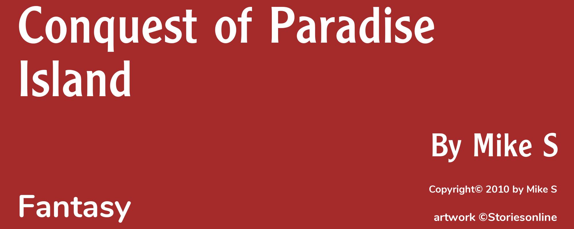 Conquest of Paradise Island - Cover