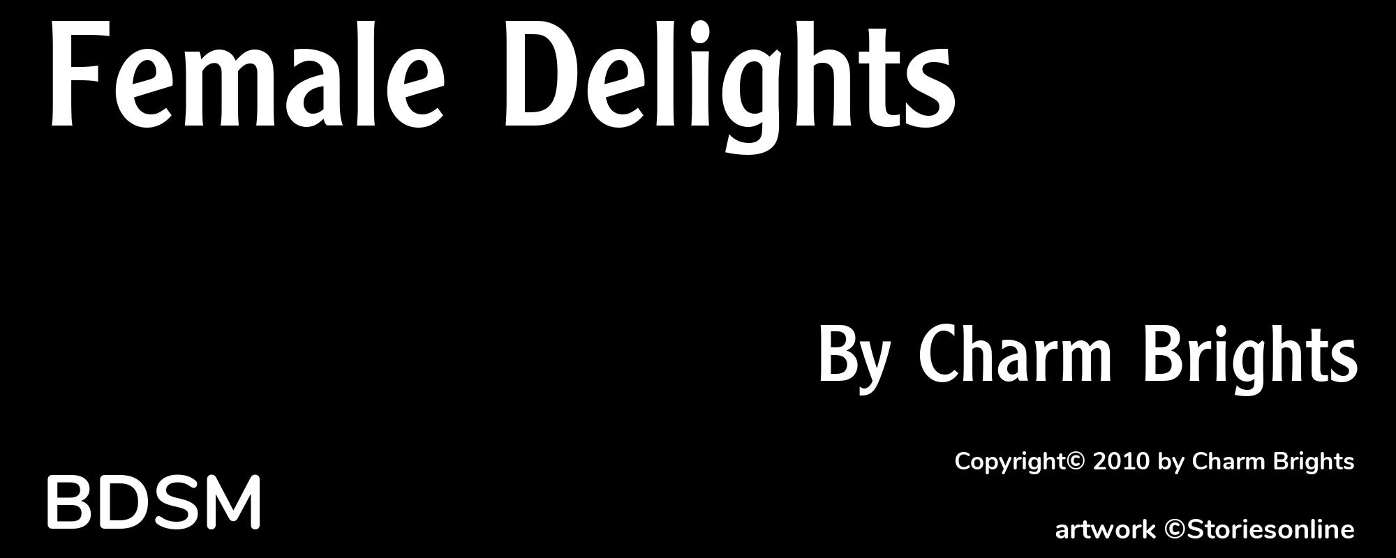 Female Delights - Cover