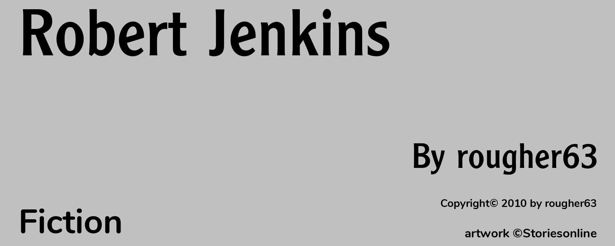 Robert Jenkins - Cover